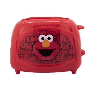 uncanny brands sesame street elmo two-slice toaster- toasts your favorite sesame street character on your toast