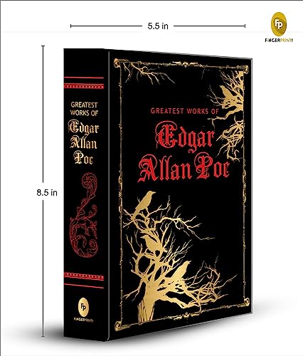 Greatest Works of Edgar Allan Poe (Deluxe Hardbound Edition)