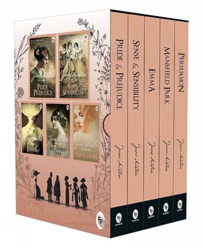 Greatest Works of Jane Austen (Set of 5 Books)