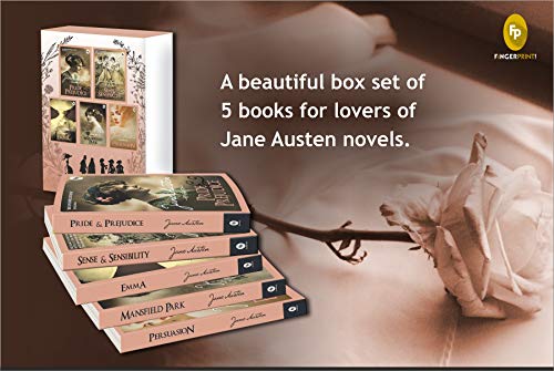 Greatest Works of Jane Austen (Set of 5 Books)