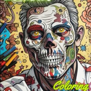 Zombie! Coloring Book: A Horror Coloring Book for Adults and Cool Kids: Collection of 30 Awesome Zombies, Art Relaxation for Halloween Lovers