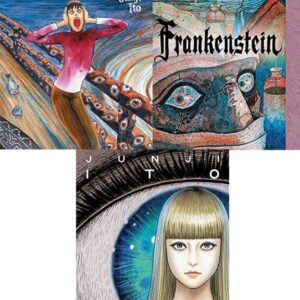 Junji Ito Story Deluxe Edition Hardcover Collection 3 books set: Frankenstein, Venus in the Blind Spot, Fragments of Horror