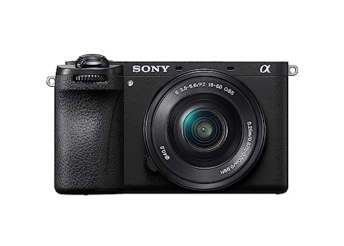 Sony Alpha 6700 – APS-C Interchangeable Lens Camera with 26 MP sensor, 4K video, AI-Based Subject Recognition, Log Shooting, LUT Handling and Vlog Friendly Functions and 16-50mm Zoom Lens