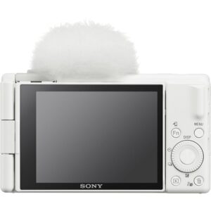 Sony ZV-1 II Digital Camera | White Bundled with 64GB Memory Card + Microfiber Cleaning Cloth + Photo Starter Kit (11 Pieces) (4 Items)