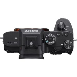 Sony a7R IIIA Mirrorless Camera (ILCE7RM3A/B) + 4K Monitor + Rode VideoMic + 2 x 64GB Card + Bag + 3 x NP-FZ100 Compatible Battery + Card Reader + LED Light + Corel Photo Software + More (Renewed)