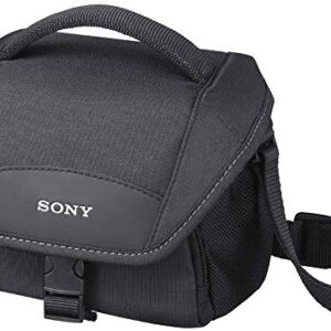 Sony Alpha A6400 4K Wi-Fi Digital Camera & 18-135mm Lens with 32GB Card + Battery & Charger + Case + Filters + Tripod + Flash + Telephoto & Wide-Angle Lens Kit