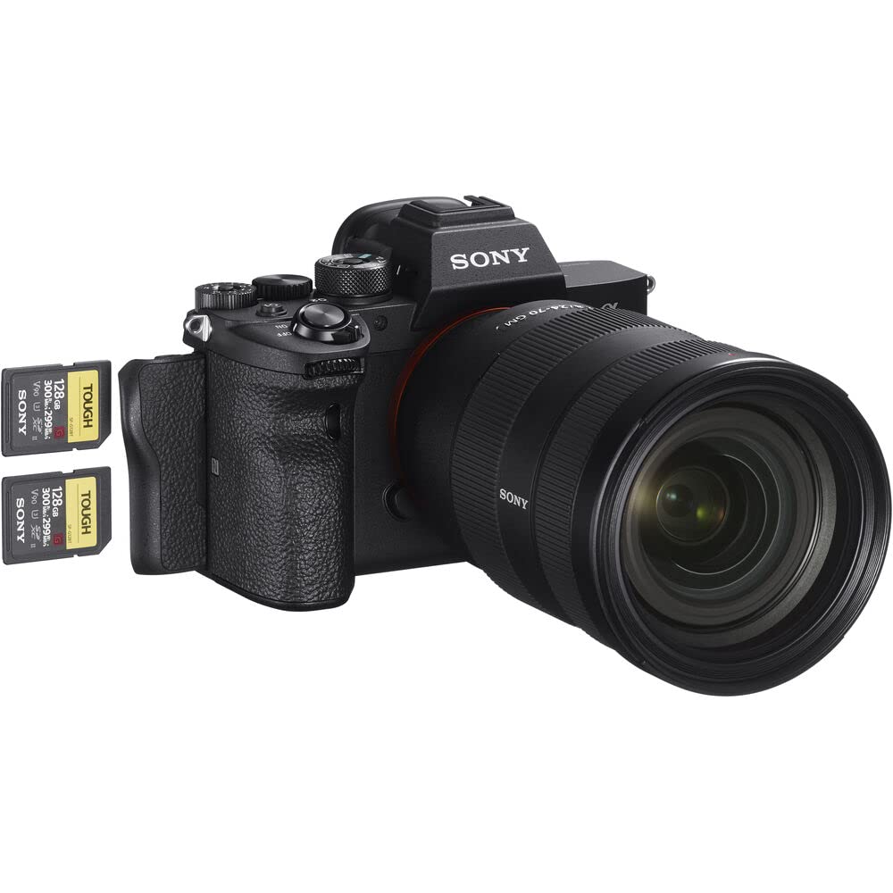 Sony a7R IVA Mirrorless Camera (ILCE7RM4A/B) + 4K Monitor + Rode VideoMic + 2 x 64GB Card + Bag + 3 x NP-FZ100 Compatible Battery + Card Reader + LED Light + Corel Photo Software + More (Renewed)