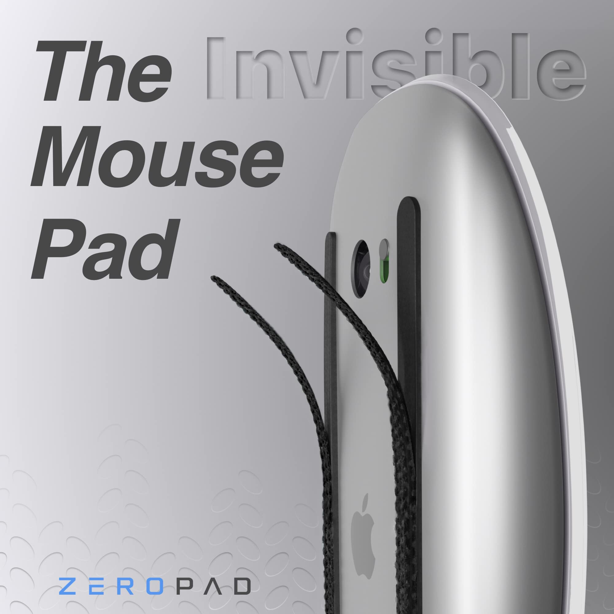 ZeroPad - Adhesive Mouse Pad, 3 Pack - Minimalist Mousepad for Razer Basilisk Ultimate