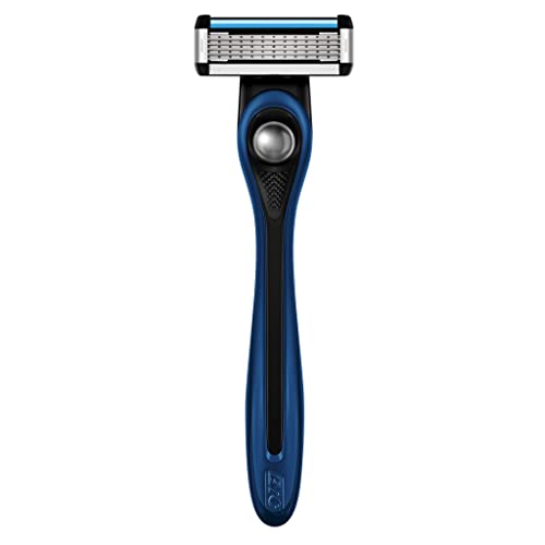 BIC US 5-Blade Unisex Shaving Razor For Men and Women, Lubrication Strip For a Smooth, Close Shave, 14 Cartridges + 2 Handles