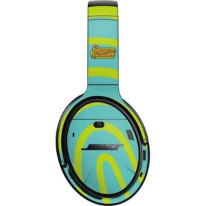 skinit decal audio skin compatible with bose quietcomfort 35 headphones - officially licensed warner bros the mystery machine design