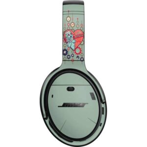 skinit decal audio skin compatible with bose quietcomfort 35 ii headphones - officially licensed warner bros love machine design