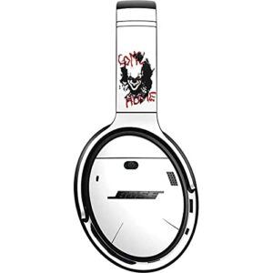 skinit decal audio skin compatible with bose quietcomfort 35 headphones - officially licensed warner bros it come home design