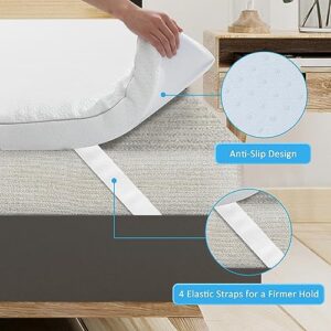 Swbvs King Mattress, 3 Inch Memory Foam Firm King Size Mattress with King Bed Mattress in a Box Pressure Relief & Supportive King Size Mattress