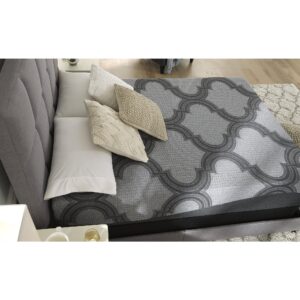 Signature Design by Ashley King Size 12 Inch Hybrid Mattress with Cooling Gel Memory Foam and Lumbar Support Form