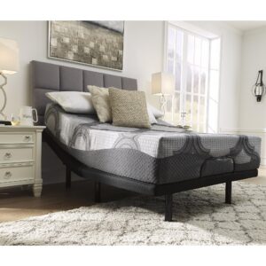 Signature Design by Ashley King Size 12 Inch Hybrid Mattress with Cooling Gel Memory Foam and Lumbar Support Form