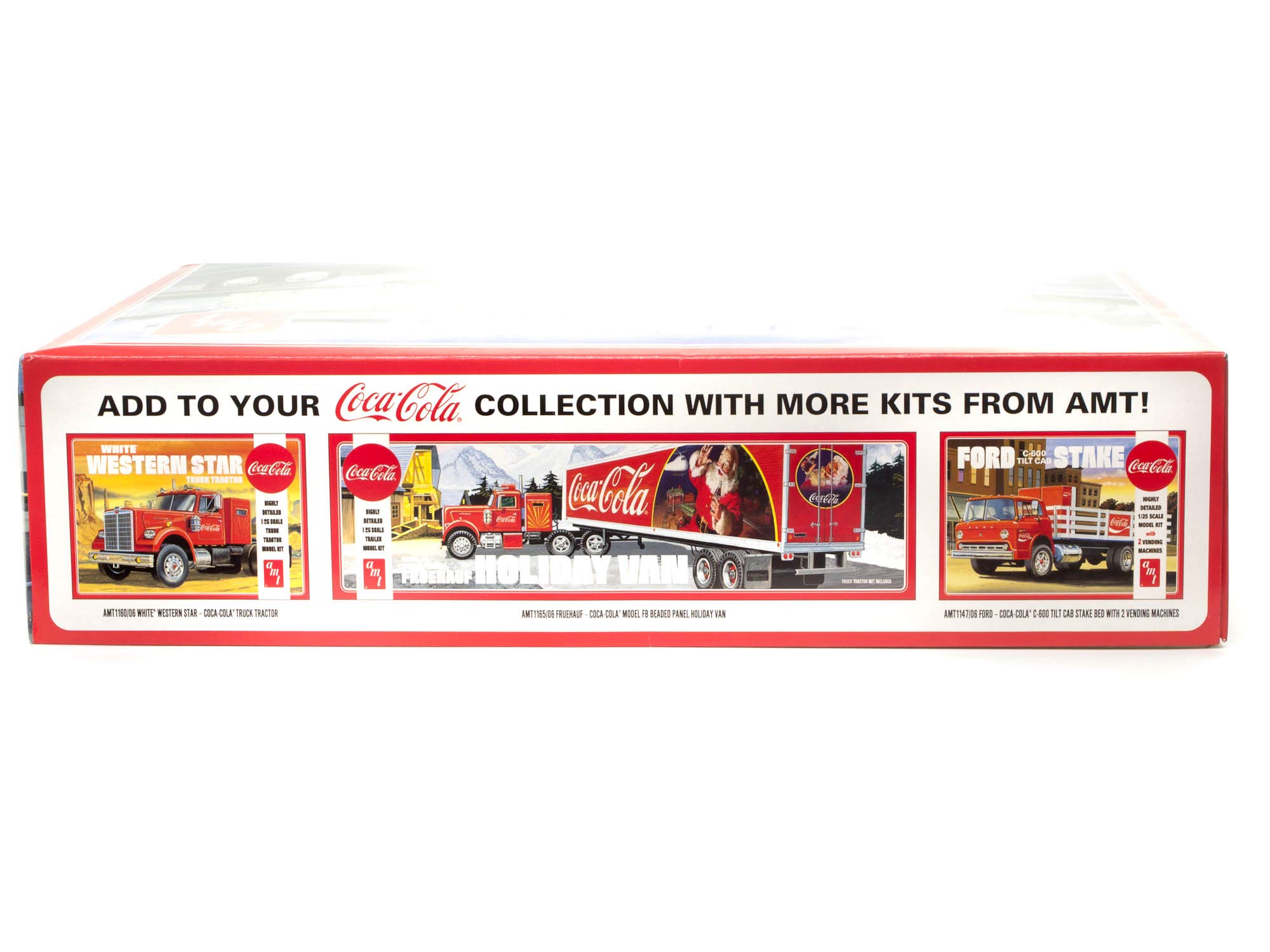 AMT 1976 GMC General Semi Truck Coca Cola Edition 1/25 Scale Model Big Rig Hauler Model Kit, Green (AMT1179)