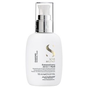 alfaparf milano semi di lino diamond extraordinary all-in-1 leave in fluid - anti-frizz detangling spray, leave in conditioner, & heat protectant - for added shine & softness - vegan (4.23 fl. oz)