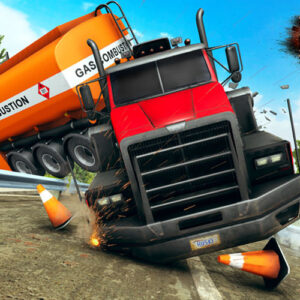 Beam Drive Semi Truck Crash Test Simulator - Truck Games 3D