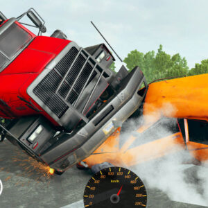 Beam Drive Semi Truck Crash Test Simulator - Truck Games 3D