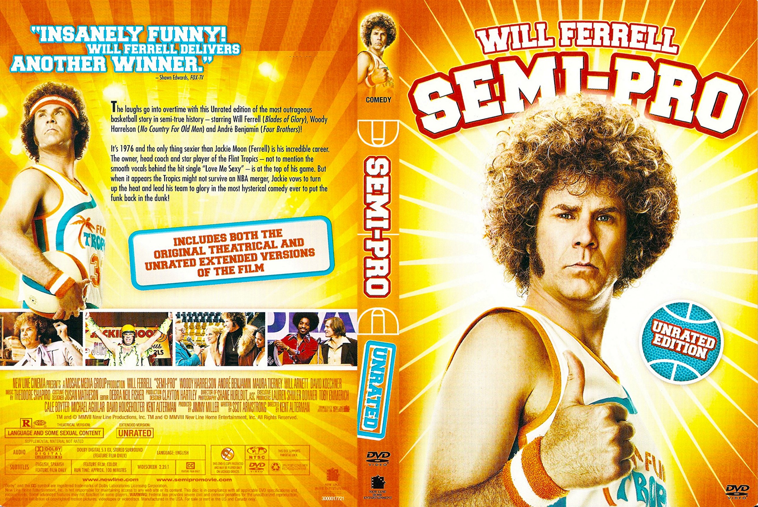 Semi-Pro [Unrated Edition] - 1 Disc DVD