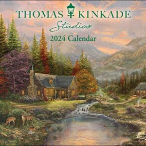 Thomas Kinkade Studios 2024 Deluxe Wall Calendar