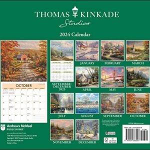 Thomas Kinkade Studios 2024 Deluxe Wall Calendar