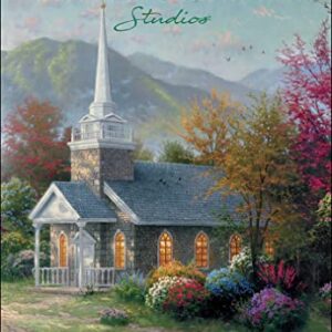 Thomas Kinkade Studios 12-Month 2024 Monthly Pocket Planner Calendar with Scripture