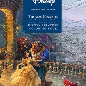 Disney Dreams Collection Thomas Kinkade Studios Disney Princess Coloring Book