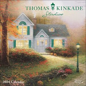 thomas kinkade studios 2024 mini wall calendar