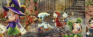 Ceaco - Thomas Kinkade - Disney - Mickey and Minnie Halloween Fun - 1000 Piece Jigsaw Puzzle