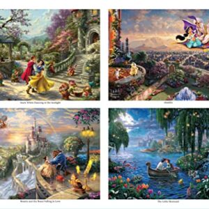 Disney Dreams Collection Thomas Kinkade Studios Disney Princess Coloring Poster Book