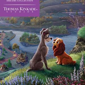 Disney Dreams Collection by Thomas Kinkade Studios: 12-Month 2023 Monthly Pocket