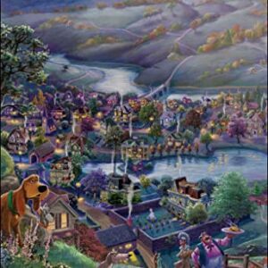 Disney Dreams Collection by Thomas Kinkade Studios: 12-Month 2023 Monthly Pocket