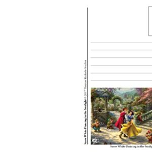 Disney Dreams Collection Thomas Kinkade Studios Disney Princess Color Your Own Postcards