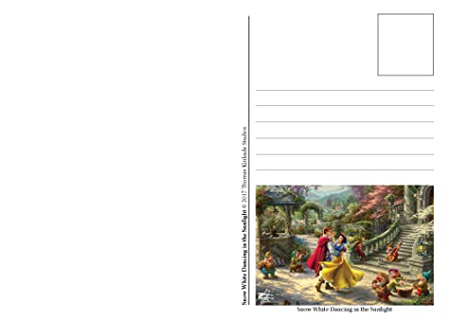 Disney Dreams Collection Thomas Kinkade Studios Disney Princess Color Your Own Postcards