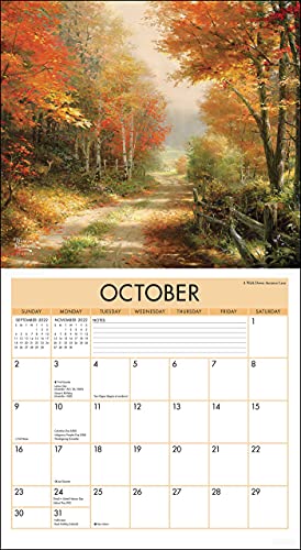 Thomas Kinkade Studios 2022 Deluxe Wall Calendar