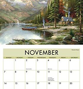 Thomas Kinkade Studios 2021 Deluxe Wall Calendar