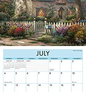 Thomas Kinkade Studios 2021 Deluxe Wall Calendar