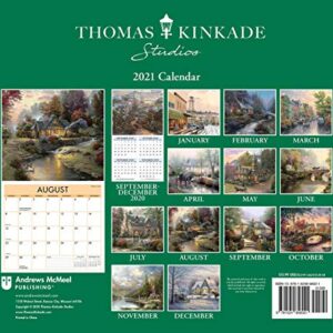 Thomas Kinkade Studios 2021 Deluxe Wall Calendar