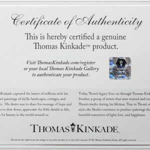 Thomas Kinkade Disney 90 Years of Mickey 8" x 10" Gallery Wrapped Canvas Art | Canvas Wall Art | Certificate of Authenticity Included