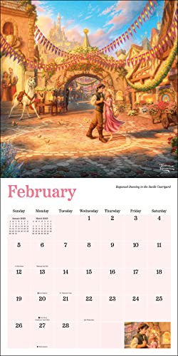 Disney Dreams Collection by Thomas Kinkade Studios: 2023 Wall Calendar