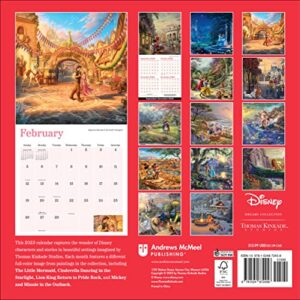 Disney Dreams Collection by Thomas Kinkade Studios: 2023 Wall Calendar