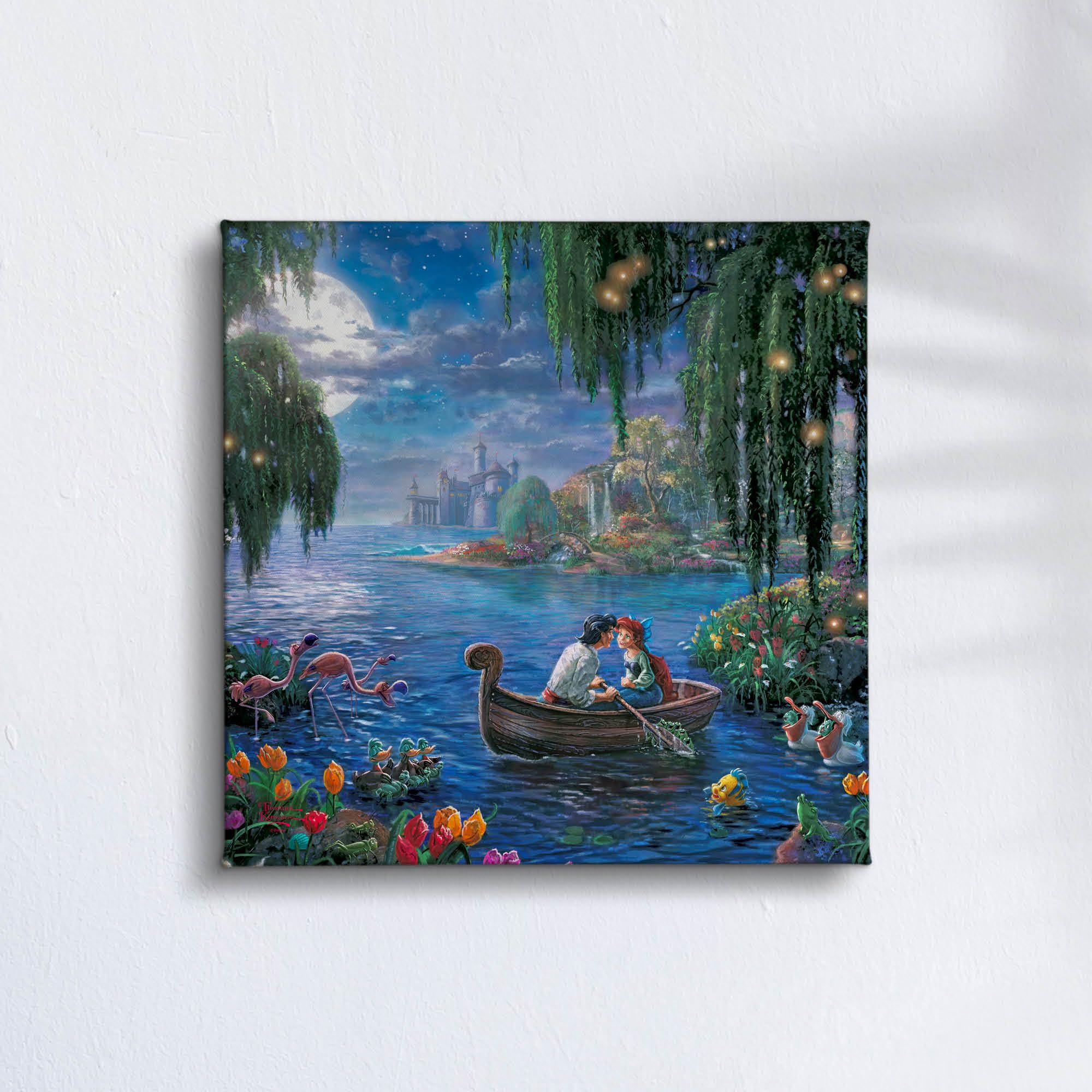 Thomas Kinkade Disney The Little Mermaid (Little Mermaid II, 8" x 10")