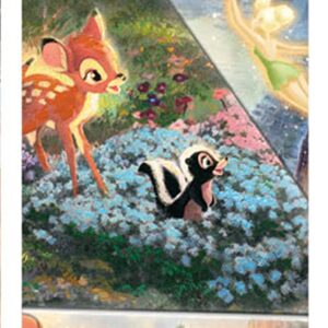 Ceaco - Disney's 100th Anniversary - Thomas Kinkade - 100th Anniversary Collage - 2000 Piece Jigsaw Puzzle, 38 x 26