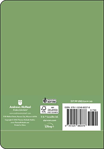 THE MANDALORIAN by Thomas Kinkade Studios 12-Month 2024 Monthly/Weekly Planner Calen: Child's Play