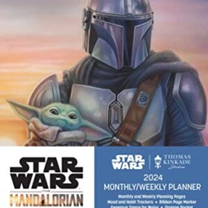 THE MANDALORIAN by Thomas Kinkade Studios 12-Month 2024 Monthly/Weekly Planner Calen: A New Direction