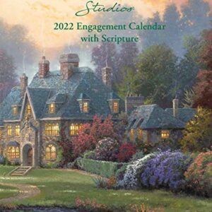 Thomas Kinkade Studios 2022 Monthly/Weekly Engagement Calendar with Scripture