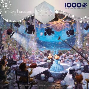 Ceaco - Disney's 100th Anniversary - Thomas Kinkade - 100th Anniversary Celebration - 1000 Piece Jigsaw Puzzle