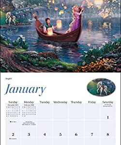 Disney Dreams Collection by Thomas Kinkade Studios: 2022 Mini Wall Calendar