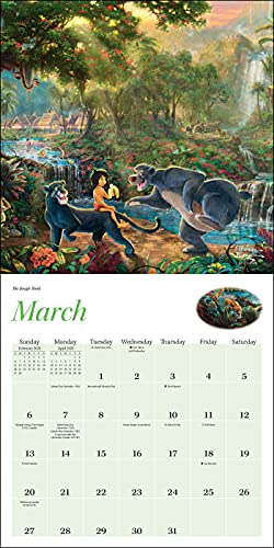 Disney Dreams Collection by Thomas Kinkade Studios: 2022 Mini Wall Calendar